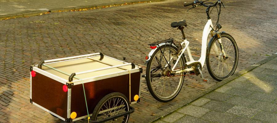 Bild 1 zum Beitrag mit dem Thema: Fahrrad Lastenanhänger