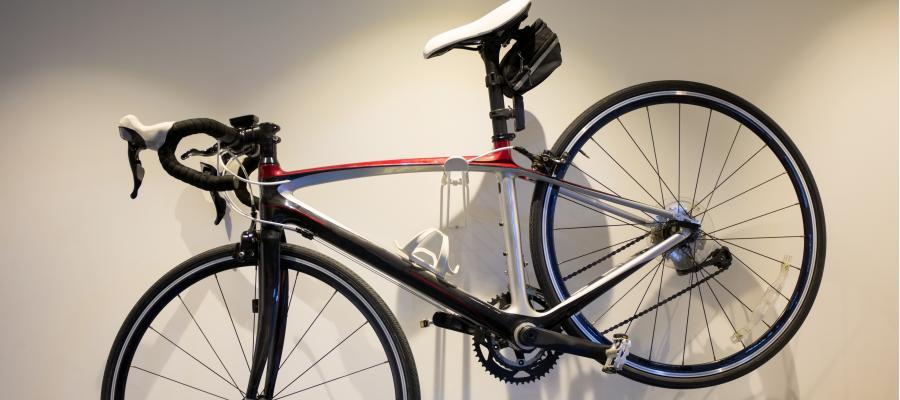 Bild 1 zum Beitrag mit dem Thema: Fahrrad an der Wand befestigen