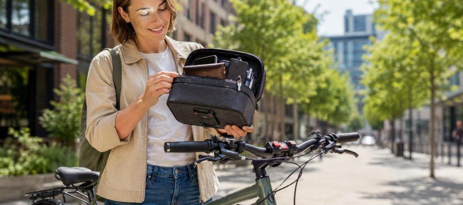 Bild 1 zum Beitrag mit dem Thema: Klickfix Lenkertaschen