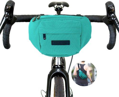 Produktbild zu folgendem Produkt: Bomence kleine Fahrrad Lenkertasche Hüfttasche